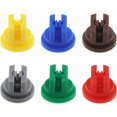 thumbnail image 1 of 6 Pack Assorted Spray Nozzle 110 Degree Flat Fan Shape 0.15-0.6mm Pore for Weed Control, 1 of 1