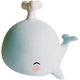 thumbnail image 4 of Lámpara de noche para niños CHAO con forma de cara de pato cervatillo y ballena recargable por USB azul, 4 of 4