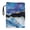 Marble Grain, variant on Strawberry Polyester Fabric Zipper Bag for Reader Book Lovers Gifts for Prayer Pocket