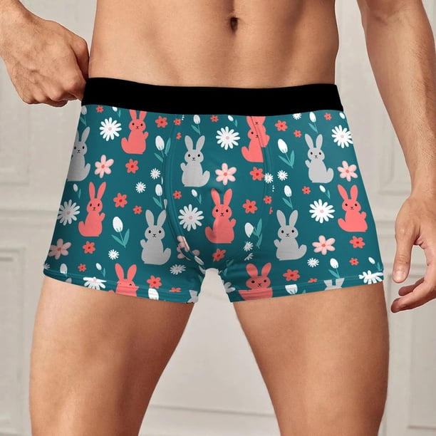 Ropa Interior Para Hombre, Transpirable, Tendencia Novedosa, Ropa Interior Con Estampado Digital 3D, 560