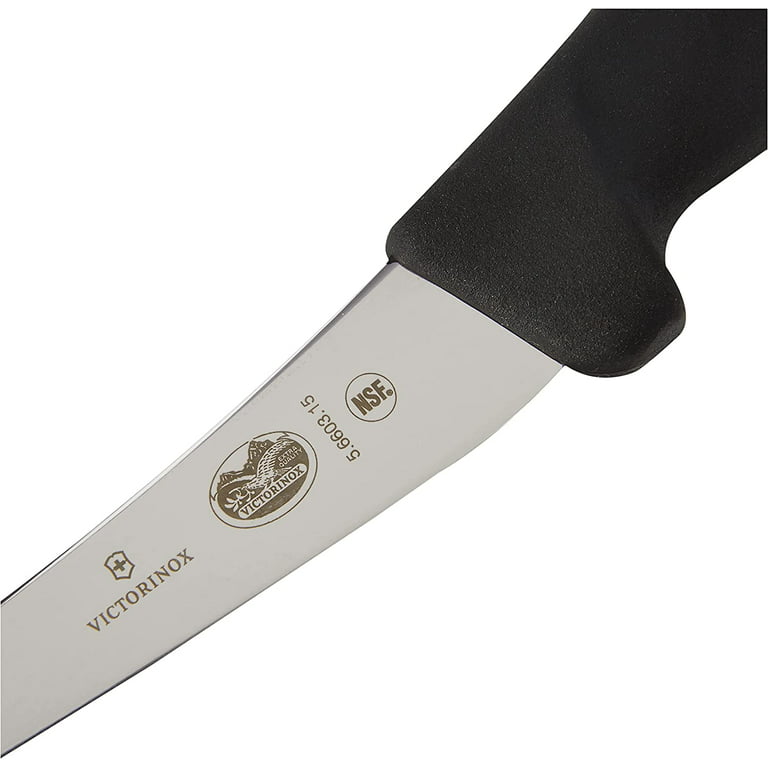 6 - 15cm -- Boning Knife - Narrow Curved - 2/720/15/130LM - Full Tang -  Tattooed Butcher Boning Knife