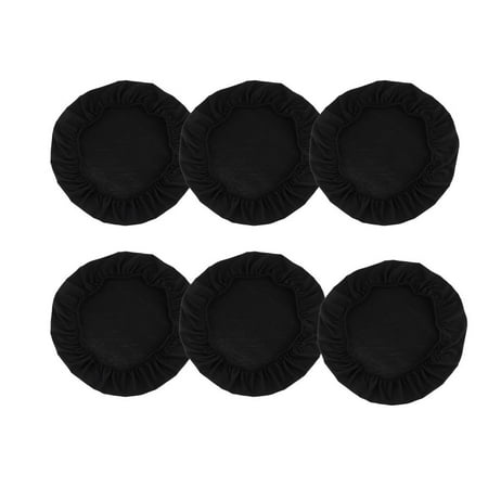 6Pcs Stretch Spandex Round / Square Kitchen Wedding Dining Cover Slipcover for Banquet Party home and hotel