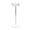 L, variant on Vinatge Clear Glass Footed Holder Long Tall High Tealight Candlestick for Wedding Dinner Party Centerpieces