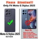 thumbnail image 2 of Funda para teléfono celular Yuanming Moto G Stylus 5G 2025 Red, 2 of 7