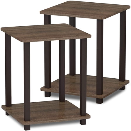 HomeStock Asian Allure End Table - Set of Two