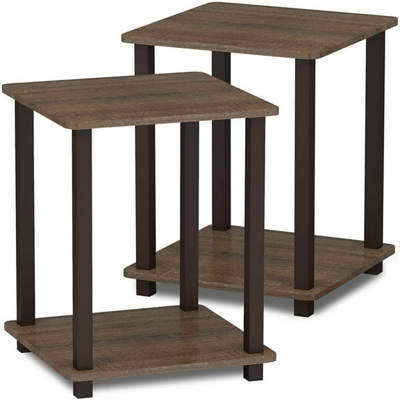 HomeStock Asian Allure End Table - Set of Two