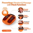 thumbnail image 4 of Masajeador de pies Powerfit Power Legs eléctrico con calefacción y control remoto, 4 of 8