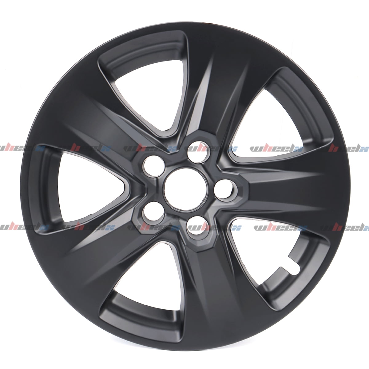 17 inch Hubcap Wheel Skin Covers Compatible with 2019-2025 Toyota RAV4 XLE Hybrid XLE, Durable ABS Plastic Tire Rim Covers (Set of 4), Standard Wheels - Snap On Replacement (Matte Black)