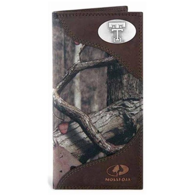 ZeppelinProducts TXT-IWNT4-MOS Texas Tech Secretary Nylon Mossy Oak Wallet