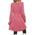 thumbnail image 5 of Fantaslook Square Neck Long Sleeve Dresses for Women Casual Trendy Sweater Dress with Pockets, 5 of 9