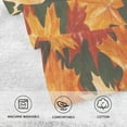 thumbnail image 4 of Autumn and Maple Leaves Set of 2 Pure Cotton Towels, 16'' x 28'', Highly Absorbent and Soft, 4 of 8