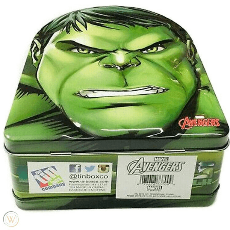 マーベル marvel 超人ハルク ランチボックス 1978 Incredible Hulk Metal Lunch Box Marvel Comics- No
