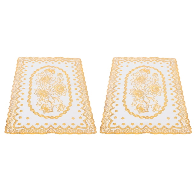 YLSHRF Placemats, Non‑sticky Safe Heat Insulation Drink Mat For Hotel For Housewarming For Wedding For Kitchen