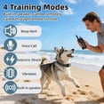 thumbnail image 2 of Collar de adiestramiento para perros - Collar de adiestramiento para perros de 4900 pies con control remoto, collar eléctrico impermeable IP67 con 4 modos de adiestramiento, 2 of 14
