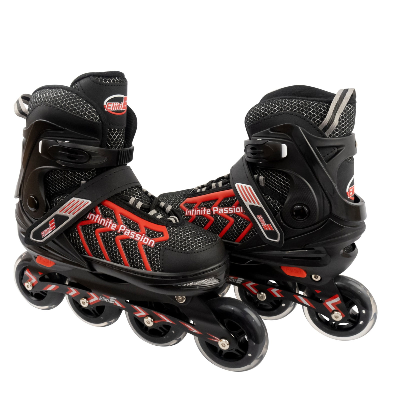 Comeon Unisex Inline Skates Adjustable Beginner Roller Skates Inline