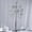 Silver, variant on Efavormart Tall Candelabra Chandelier Crystal Votive Candle Holder Wedding Centerpiece (Gold, 56'')