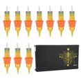 thumbnail image 1 of 10 Uds. Aguja de cartucho de tatuaje desechable de color rápido lápiz de tatuaje higiénico agujas de máquina 7RS, 1 of 14