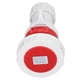 thumbnail image 4 of CA industrial 380415V 32A del Pin 3P+E del conector de cable masculino de la aviación del enchufe impermeable IP67, 4 of 5