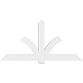thumbnail image 2 of 84"W x 42"H x 4"D x 6"F, 12/12 Pitch, Redmond Architectural Grade PVC Gable Bracket, 2 of 8