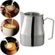 thumbnail image 5 of Jarra para espumar leche, jarra de acero inoxidable para espumar leche, para espresso y vapor. 500ml, 5 of 7