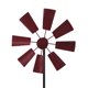thumbnail image 2 of Decorativo Jardín Hierro Molino Molino Estadro Spinner Outdoor Balcón Molino Estatua Césped Patio Decoración Chicas Boys Cumpleaños Vino Rojo Speravity HA010948-02B, 2 of 6