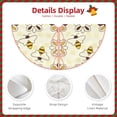 thumbnail image 3 of KLL Christmas Tree Skirt,Party Decorations Farmhouse for Christmas Decorations Holiday Party 36" -Sweet Bee, 3 of 6
