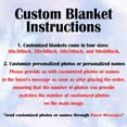 Customized Blankets with Photos Personalized Picture Collage Blanket
