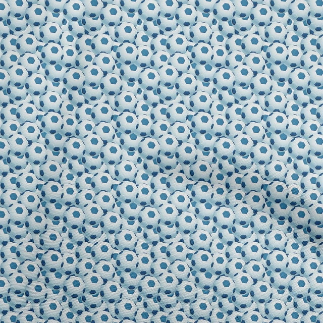 oneOone Polyester Spandex Light Blue Fabric Sports Sewing Craft Projects Fabric Prints By Yard 56 Inch Wide-aB
