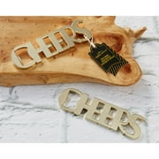 Kate Aspen Cheers to You Gold Bottle Opener - Set of 2
