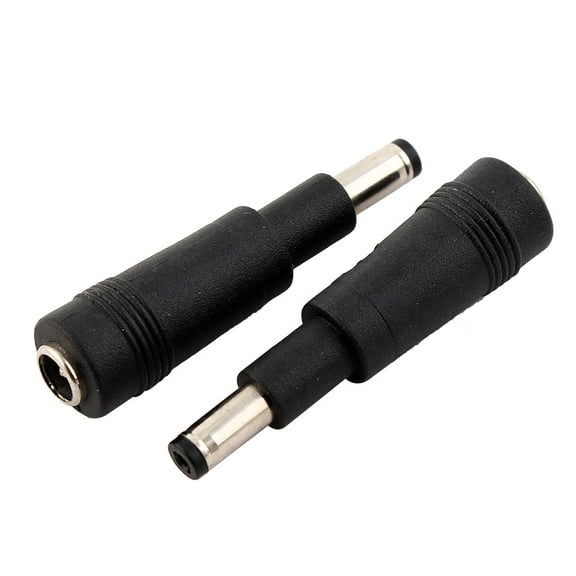 4.75mm x 1.7mm Male to 5.5mm x 2.1mm Female DC Power Adapter Jack 2 Pcs