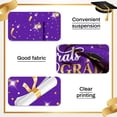 thumbnail image 3 of 3Pack Graduation Decorations Class of 2026,Congrats Grad 2026 Backdrop Banner and Hanging Porch Signs,Purple Gold Graduation Party Supplies for High School College Party,Photography Props, 3 of 7