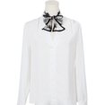 thumbnail image 2 of INSPIRE CHIC Women's Lace Embroidery Mesh Scarves Skinny Long Headscarf Neckerchief White Flower-1 100x7cm/39.4x2.6 inches(LxW), 2 of 6