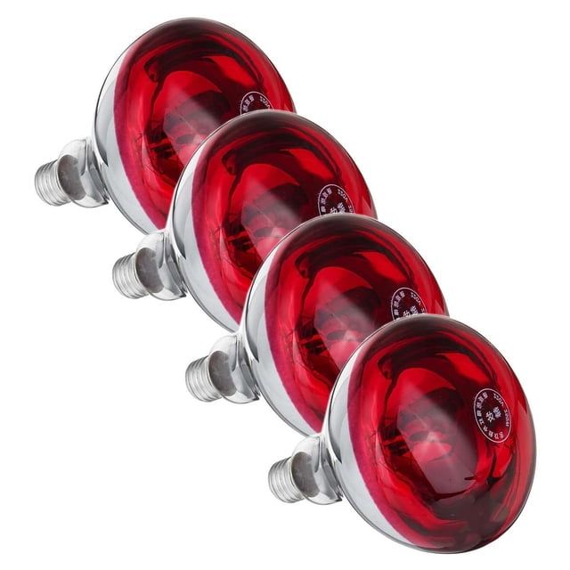 Bombillas de Calefacción InfraRed VentDepot 4 Pzas 220V 250W 60Hz