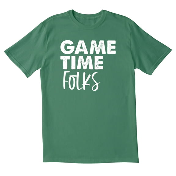 TotallyTorn Game Time Folks Novelty Sarcastic Funny Mens Graphic T Shirts