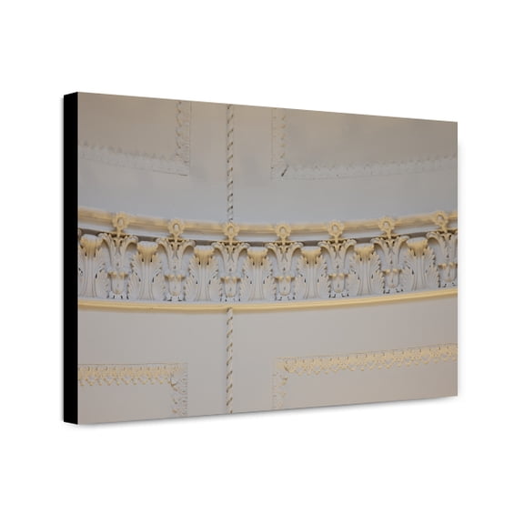 Canvas Print: Staircase Alcove Detail In Former General Post Office, Tariff