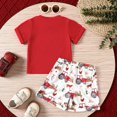 thumbnail image 5 of UYYX Boys Set Cute Baby Boy Clothes Boy Girls Toddler Summer Outfit T-Shirt Toddler Boy Summer Clothes Short Set, 5 of 9
