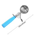 thumbnail image 3 of Ice 304 Stainless Ice Spoon Ice Spoon Fruit Watermelon Measuring Spoon,1 Ball Beater Clearance, 3 of 9