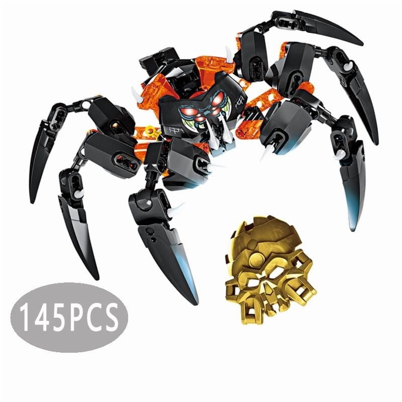 Biochemical Warrior Bionicle Lord of Skull Spiders 708-4 Compatible Brand Birthday Present（70790）