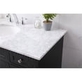 thumbnail image 4 of Elegant Decor Clarence 48" Solid Wood Metal Single Bathroom Vanity Set in Black, 4 of 8