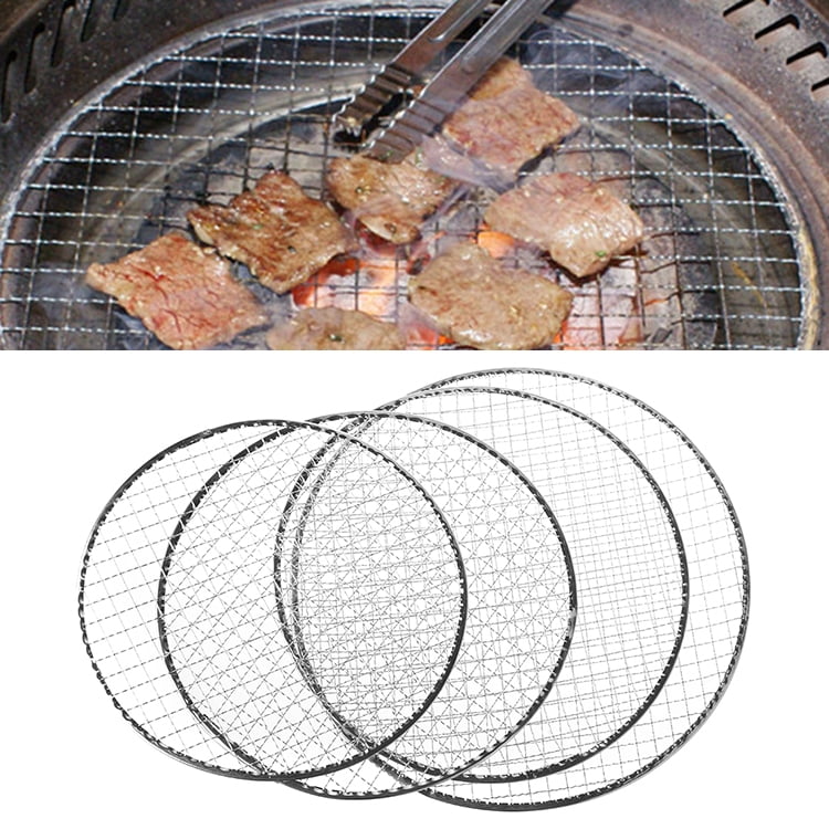 Disposable BBQ Barbecue Grill Basket Mesh Wire Net Meat Fish Vegetable Tool Hot 