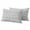 Grey, variant on 2 Pack Outdoor Waterproof Throw Pillow Covers,Brown Herringbone Art Decorative Square Pillow Case Patio Pillowcases for Chair Couch Sofa 20x20in