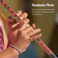 thumbnail image 2 of KAKOWELY 1 Pc Beginner's Flute Instrument Smooth Surface Flute for Students, 2 of 8