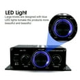 thumbnail image 3 of 400W 12V 2 Channel Powerful Stereo Audio Power Amplifier HiFi Bass Amp Car Home TAPDRA Spare Part, 3 of 4