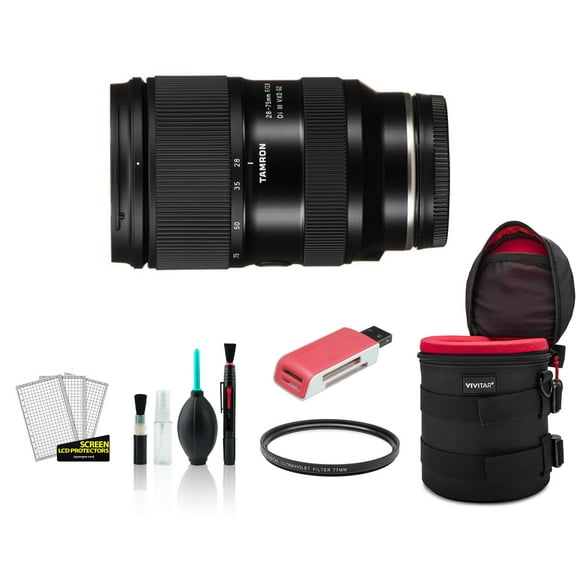 Tamron 28-75mm F/2.8 Di III VXD G2 Lens for Sony E - Kit with Lens Case  (International Model)