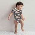 thumbnail image 4 of Rocae Vintage Floral for Baby Cotton Short-Sleeve Bodysuits for Unisex Onesies Bodysuit-18 Months, 4 of 7