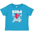 thumbnail image 3 of Inktastic Born on the 4th of July Boys or Girls Baby T-Shirt, 3 of 5