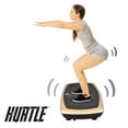 Pyle Standing Vibration Fitness Machine, Vibrating Platform Exercise and Workout Trainer