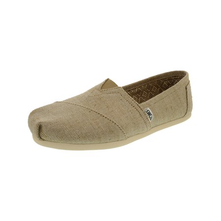- Toms Women's Alpargata Metallic Burlap Natural Ankle-High Fabric Flat Shoe - 7M