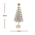 thumbnail image 5 of Christmas Tree Home Small Mini Desktop Decorations Wooden Christmas Tree Christmas Scene, 5 of 6