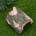 thumbnail image 2 of Miangastore Landscaping Resin Decoration Simulated Arch Bark Tree Hole Cage Landscaping Creeper Hiding House Decor for Home Shop Fish Tank (Random Style), 2 of 9